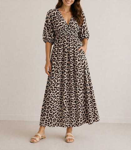 Kleid ''Musselin Leo''