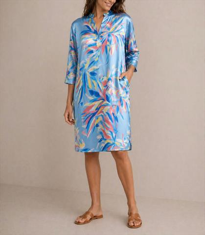 Viskose-Satin Kleid