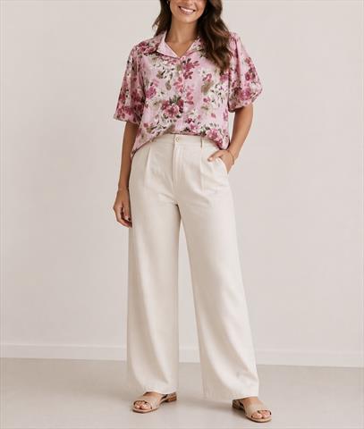 Bluse ''kurze Ballonärmel''